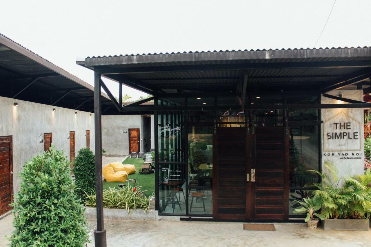 The Simple Koh Yao Noi Hotell Exteriör bild
